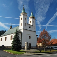 Kostel na Horní Bečvě