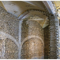 Bones Chapel, Evora, Portugalsko