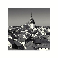 .. střechy města Tábora ...