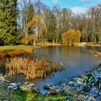 Zámecký park ve Slatinanech