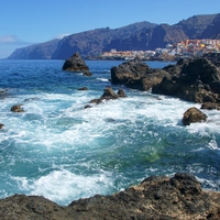 Pobřeží Tenerife.