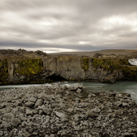 Island - vodopádek