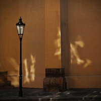 Lampa na Starém Městě.