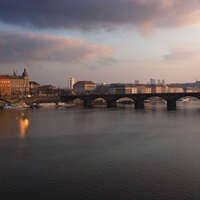...podvečerní Praha...
