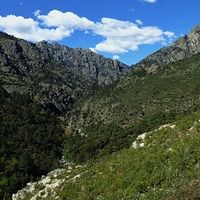 údolí Tavignano