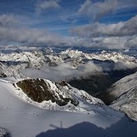 Nebe nad Alpami