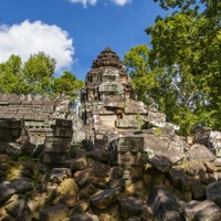 V ruinách Angkoru