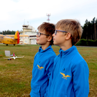 letecký tábor, budoucí piloti