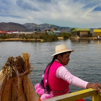Na jezeře Titicaca
