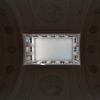 Pannonhalmské arciopatství - Knihovna (strop)