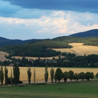 Pohled na Unějovice