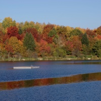 Podzim u jezera