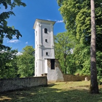 Veža Farského kostola-Lednické Rovne.