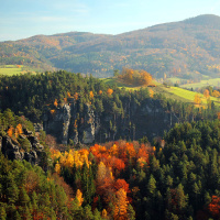 Jetřichovická podzimní paleta