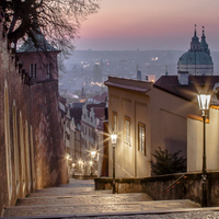 Zámecké schody, Praha