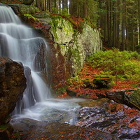 vodopád v Národním parku