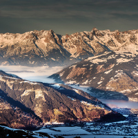 Podvečerní Alpy