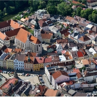 Pohled na centrum Jindřichova Hradce