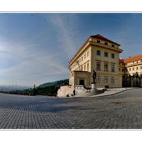 Ráno na Pražském hradě