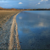 Podvečer na přehradě