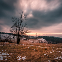 Soumrak nad Kopřivnou