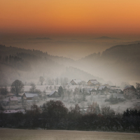 Poniklá - vesnička v Krkonoších