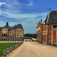 Podvečer ve Vaux-le-Vicomte