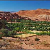 výhled na Aid Benhaddou