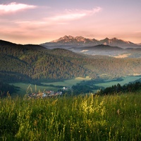 Tatry-na svitaní.