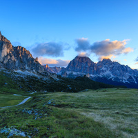 Ra Gusela-paso Giau.Dolomity  