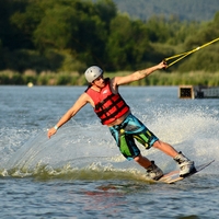 wakeboarding