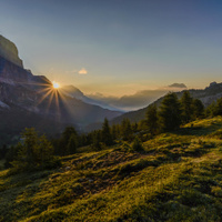 Passo Falzarego se probouzí