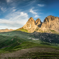 Ranní Langkofel