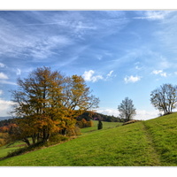 Rýchory - cesta ku hranici PL