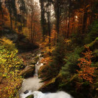 Rešovské vodopády (trochu jinak)