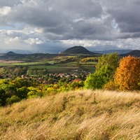 Podzim ve středohoří