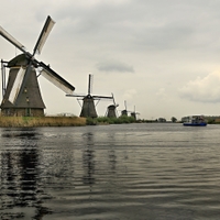 Kinderdijk - Nizozemský symbol
