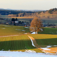 Při západu