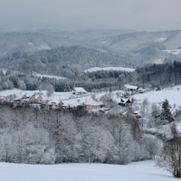 Valašské kotáry..(Vizovická hornatina-nad Pozděchovem)