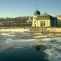 Zamrzlá Vltava