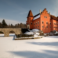 Březnová zimní Červená Lhota  II