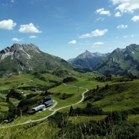 rakouské Lechtálské Alpy