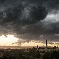 Bouře nad Olomoucí