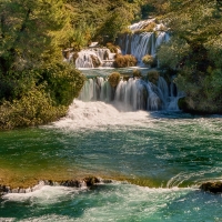 Vodopády v NP Krka