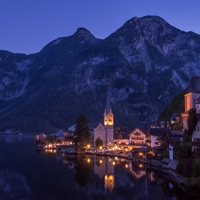 Hallstatt večerní