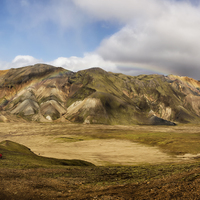 duhové hory, Island