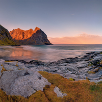 Kvalvika beach, Norway