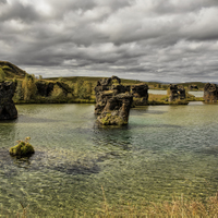 Jezero Mývatn - Island