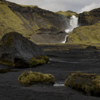 Vodopád Ófaerufoss Island