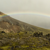 duhové hory, Island